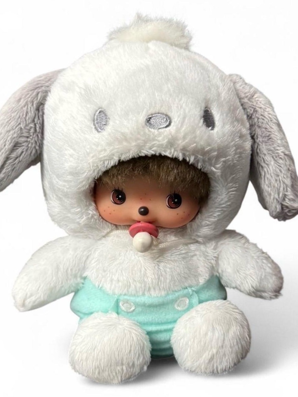 {Rare!} Bebichhichi/Monchhichi x Sanrio Pochacco